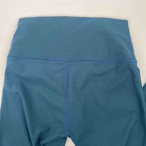 Everlane Womens Perform Leggings Pants Blue High Rise Lightweight Compression S - Picture 4 of 6